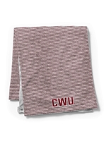 CWU Gray Snap Scarf