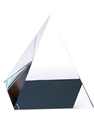 Crystal Pyramid Paperweight Award (Customizable)