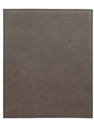 ENG PLAQUE GRAY LEATHERETTE