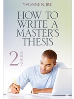 HOW TO WRITE MASTER'S THESIS