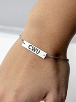 Ladies CWU Silver Adjustable Bracelet