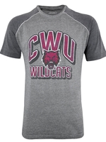 CWU Colorblock Raglan Baseball Tshirt