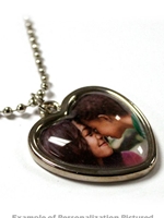 Crystal Heart Pendant - Framed (Customizable)