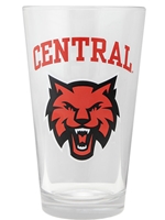 Central Wildcats Pint Glass