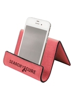 Phone Holder Pink Leatherette (Customizable)