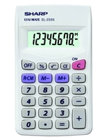BASIC SHARP EL233SB POCKET CALCULATOR