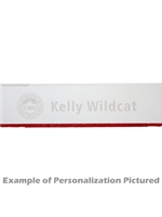 Beveled Name Plate RED Hue