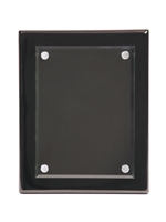 Black Piano Finish Plaque (Customizable)