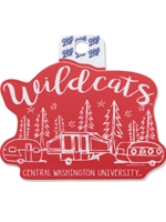 Wildcats Camping Decal