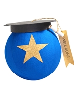 Delux Graduation Cap Surprise Ball 4"