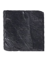 Square Black Slate Coaster (Customizable)