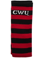 CWU Rugby Tube Sock