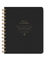 Black Non-Dated Daily Planner