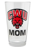 Pint Glass CWU Mom