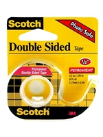 Scotch Double Sided Tape 1/2 x 250"