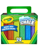 Crayola Washable Sidewalk Chalk 24 pc