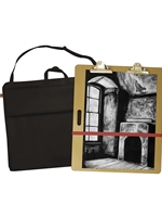 Pro-Art Black Canvas Porfolio Bag and Drawing Board