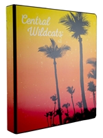 Central Wildcats Beach Sunset Binder -- 1"