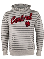 Central Striped Hooded Sweatshirt