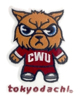 CWU Tokyodachi Iron On Patch