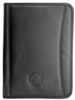 CWU Seal debossed Zippered Padfolio