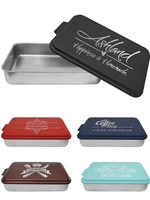 Cake Pan Aluminum Engravable Lid