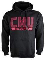 CWU Black Hood Sweatshirt