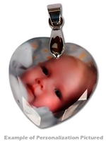 Crystal Heart Pendant (Customizable)