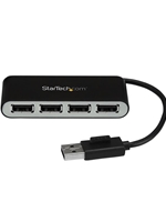 4 Port USB A 2.0 Hub - Bus Powered - StarTech.com