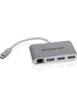 USB-C to USB-A Hub with Ethernet Adapter