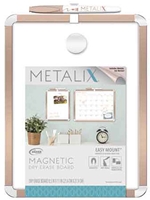 Metalix Magentic Dry Erase Board -- 8.5" x 11"