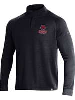 UA CWU Black 1/2 Snap Long Sleeve