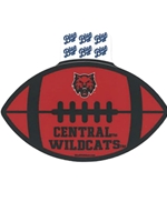 CWU Football Decal