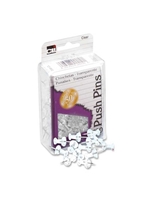 Push Pins Clear 100 ct