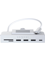 Satechi USB-C Clamp Hub for 24-Inch iMac - Silver