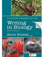 DLP:BIOL 182: A STUDENT HANDBOOK FOR WRITING IN BIOLOGY