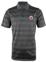 Antiqua Striped Dark Gray Polo