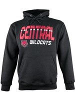 Central Wildcats Black Hoodie