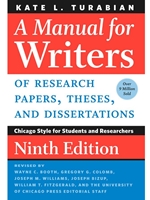 (EBOOK) A MANUAL FOR WRITERS OF RESEARCH PAPERS, THESES, AND DISSERTATIONS