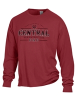 Central Dad Crimson Long Sleeve Tee