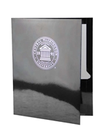 CWU Seal Two-Pocket Laminated Folder