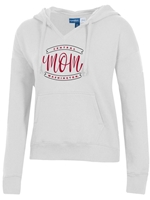 Central MOM Vneck Hooded Sweatshirt