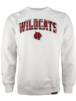 White CWU Crew Neck Sweatshirt