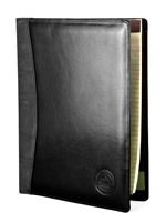 CWU Medallion Leather Padfolio