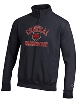 Champion Black 1/4 Zip Sweatshirt