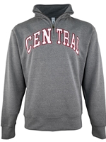 Central Gray 1/4 Zip Sweatshirt
