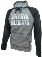 Colorblocked Central Wildcats Hood