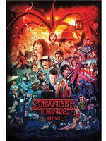 POSTER - STRANGER THINGS MONTAGE