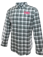 Columbia Cool Gray Button Up