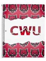 CWU Mascot Cathead Spiral - 1 subject